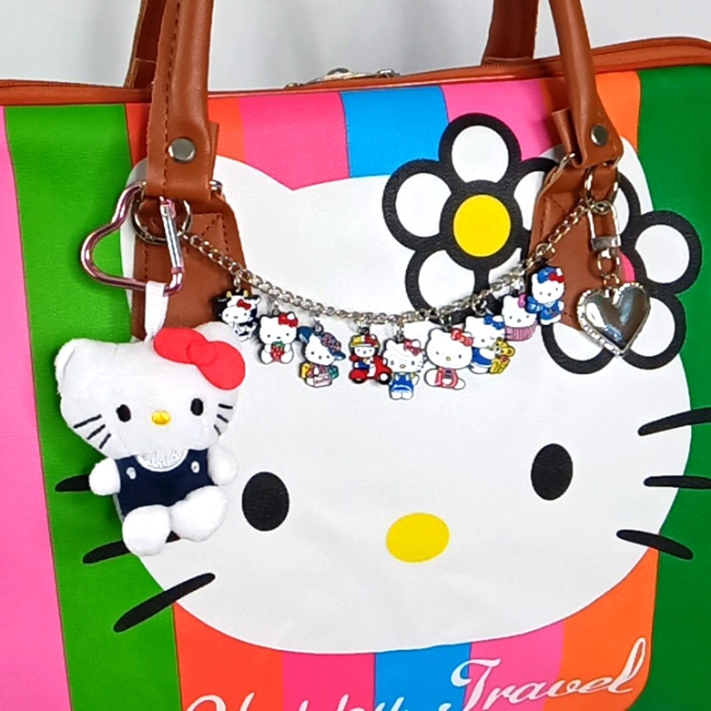 Sanrio Multicolor Hello Kitty "Happy Travel" Bag - Picture 3 of 16